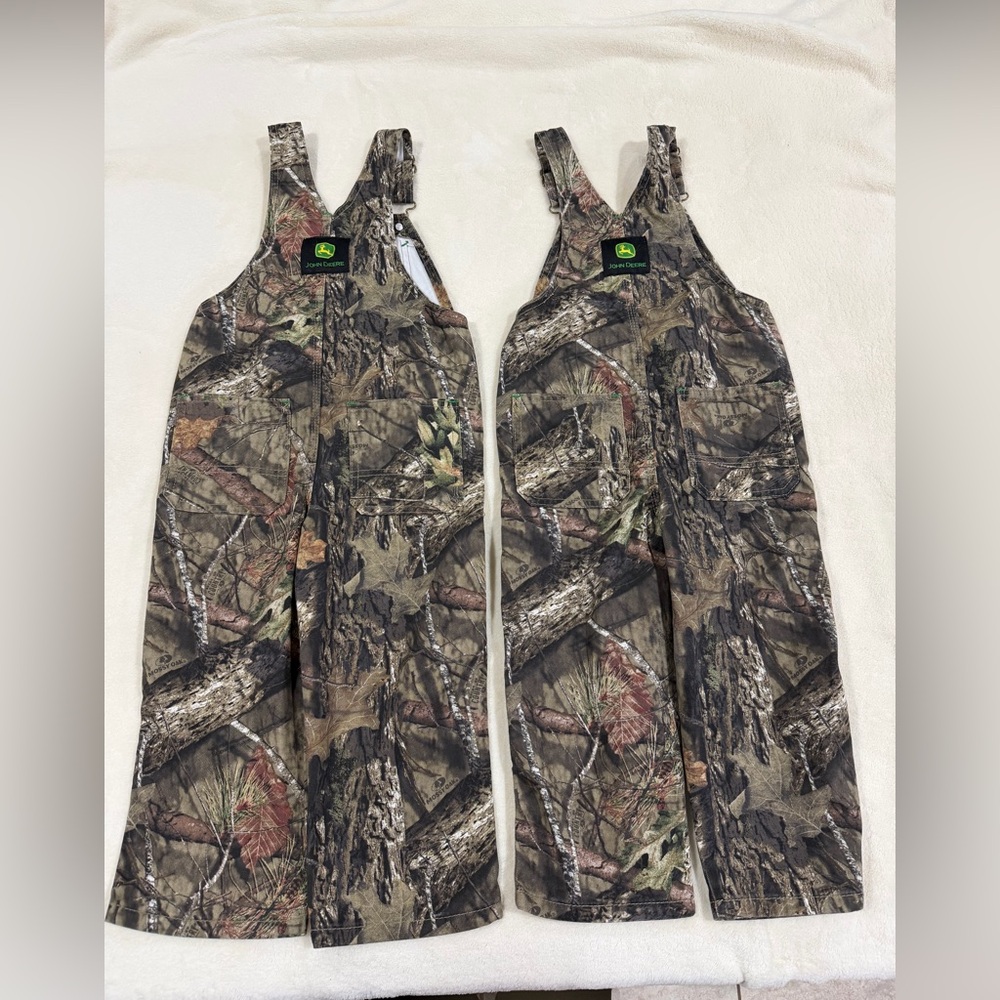 John Deere Camo Kids Overalls - Picture 7 of 8